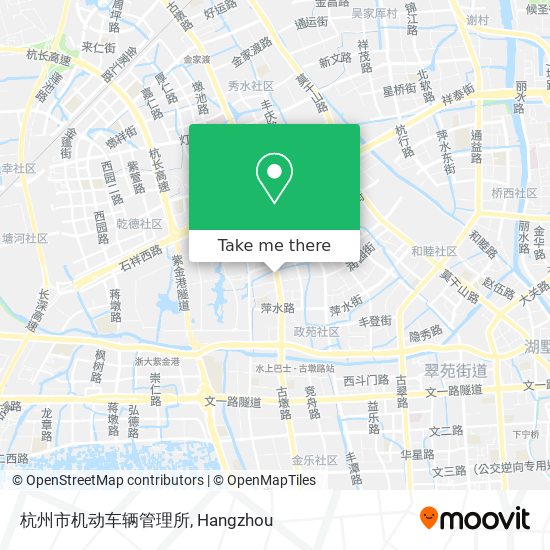 杭州市机动车辆管理所 map