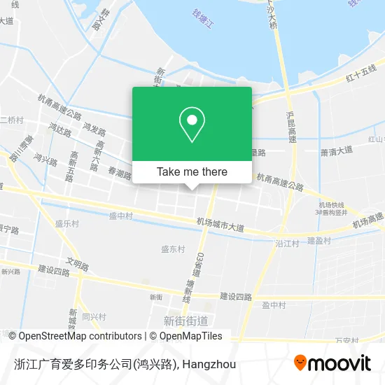 浙江广育爱多印务公司(鸿兴路) map