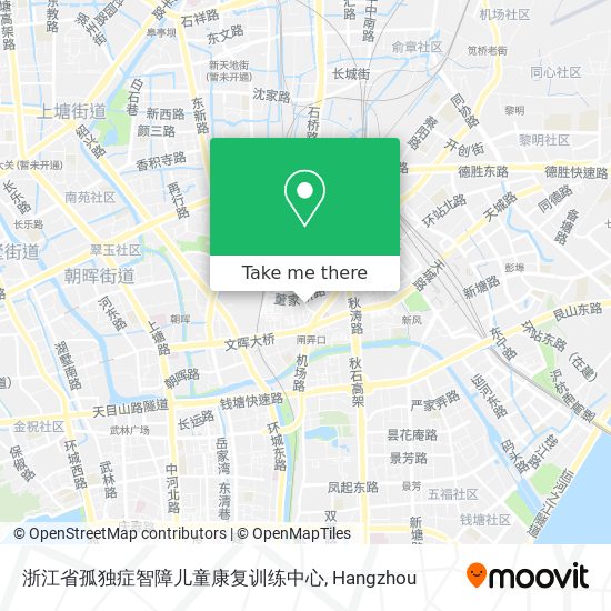 浙江省孤独症智障儿童康复训练中心 map