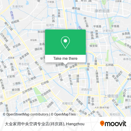 大金家用中央空调专业店(祥庆路) map