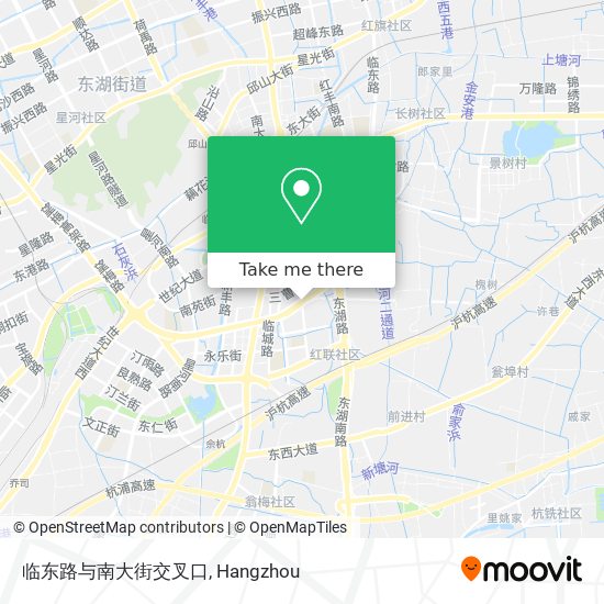 临东路与南大街交叉口 map