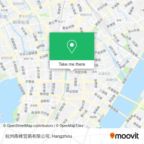 杭州甬峰贸易有限公司 map