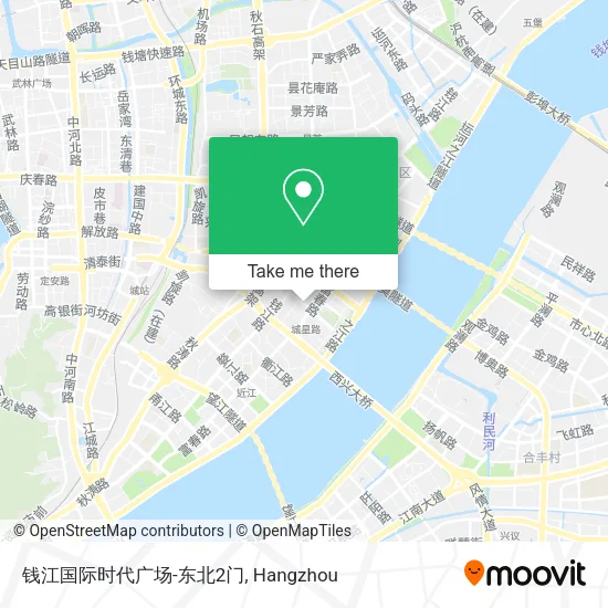 钱江国际时代广场-东北2门 map