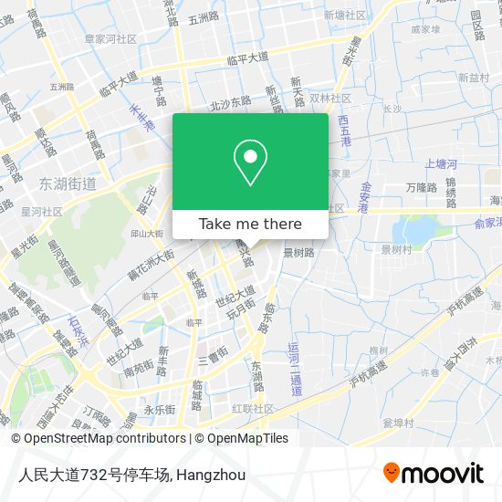 人民大道732号停车场 map