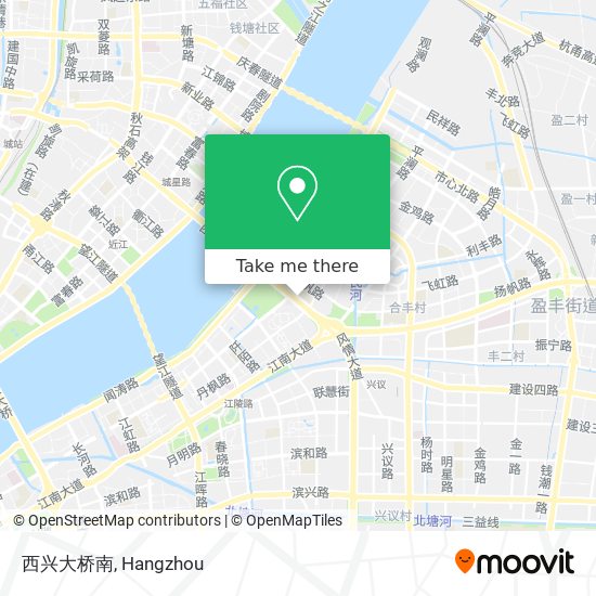 西兴大桥南 map