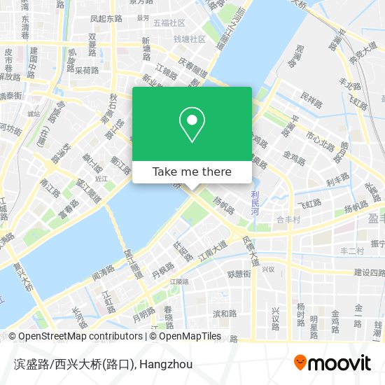 滨盛路/西兴大桥(路口) map