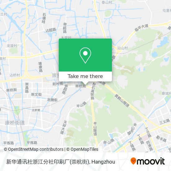 新华通讯社浙江分社印刷厂(崇杭街) map