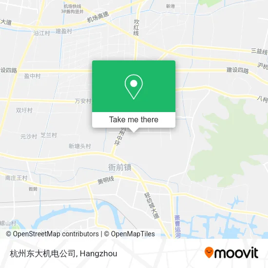 杭州东大机电公司 map