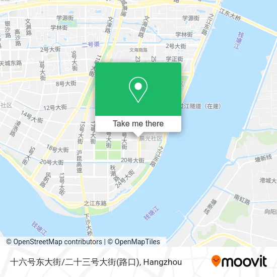 十六号东大街/二十三号大街(路口) map