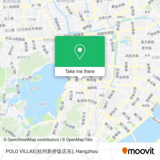 POLO VILLAE(杭州新侨饭店东) map