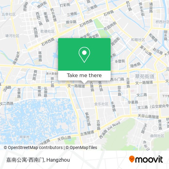 嘉南公寓-西南门 map