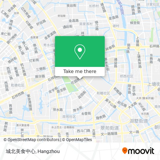 城北美食中心 map