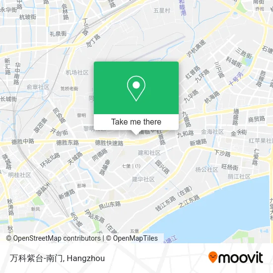 万科紫台-南门 map