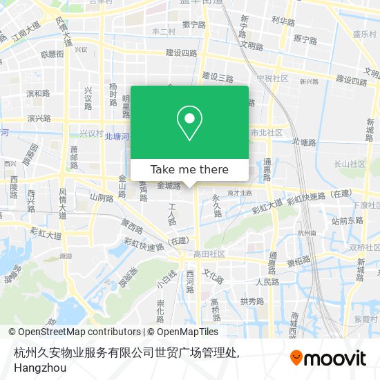 杭州久安物业服务有限公司世贸广场管理处 map