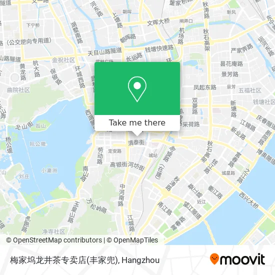梅家坞龙井茶专卖店(丰家兜) map