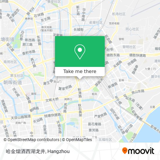 哈金烟酒西湖龙井 map
