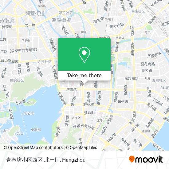 青春坊小区西区-北一门 map