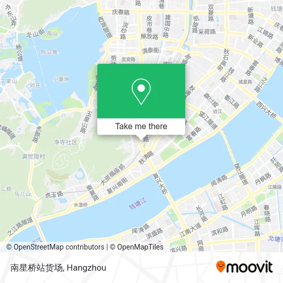 南星桥站货场 map