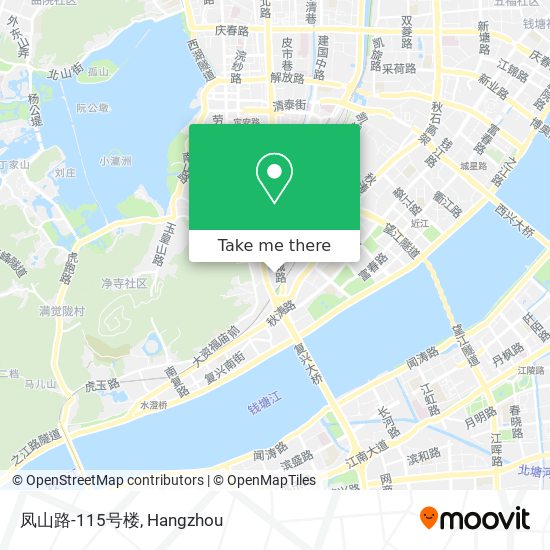 凤山路-115号楼 map