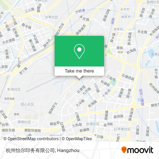 杭州怡尔印务有限公司 map