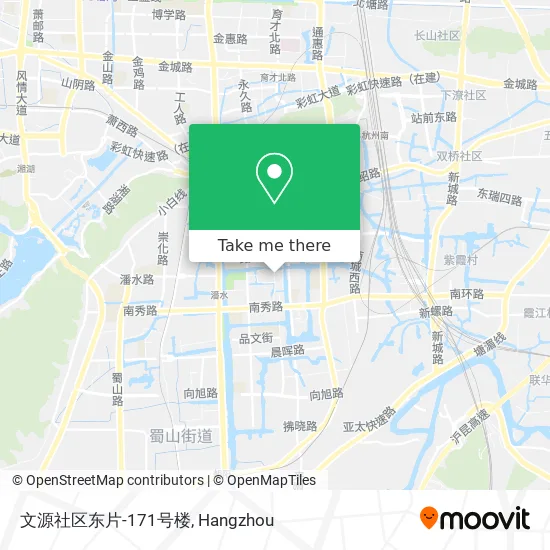 文源社区东片-171号楼 map