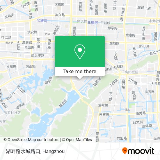 湖畔路水城路口 map