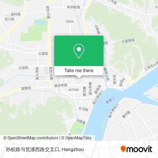 孙权路与苋浦西路交叉口 map