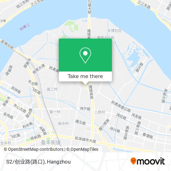 S2/创业路(路口) map