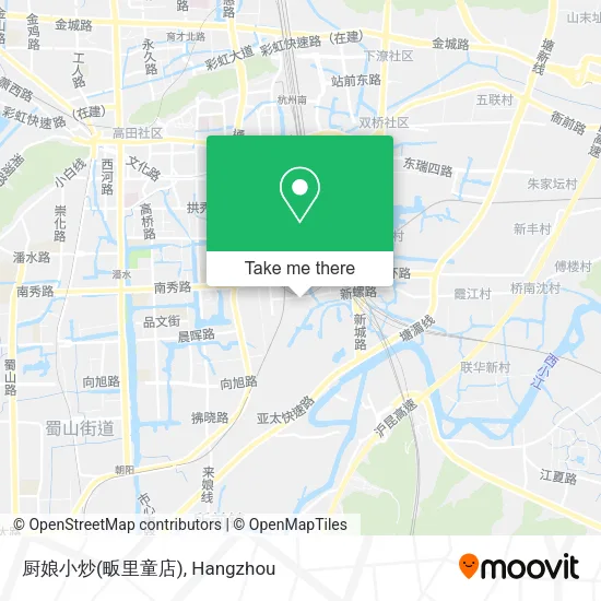 厨娘小炒(畈里童店) map