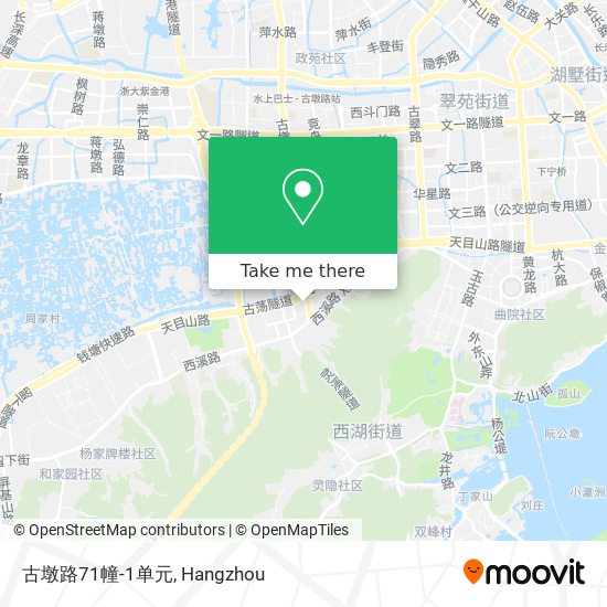 古墩路71幢-1单元 map