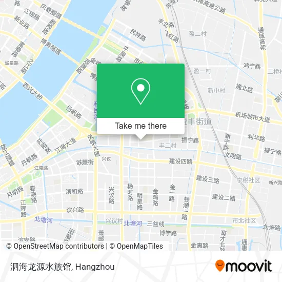 泗海龙源水族馆 map