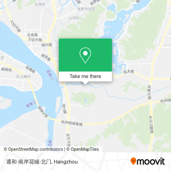 通和·南岸花城-北门 map