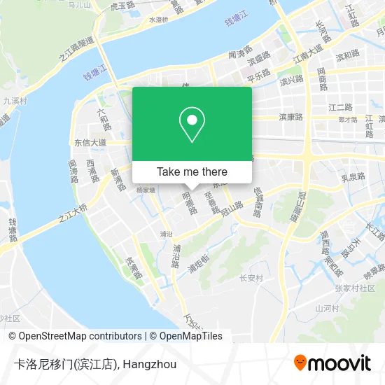卡洛尼移门(滨江店) map