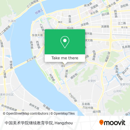 中国美术学院继续教育学院 map