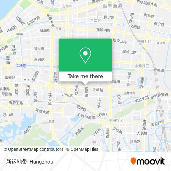 新运地带 map