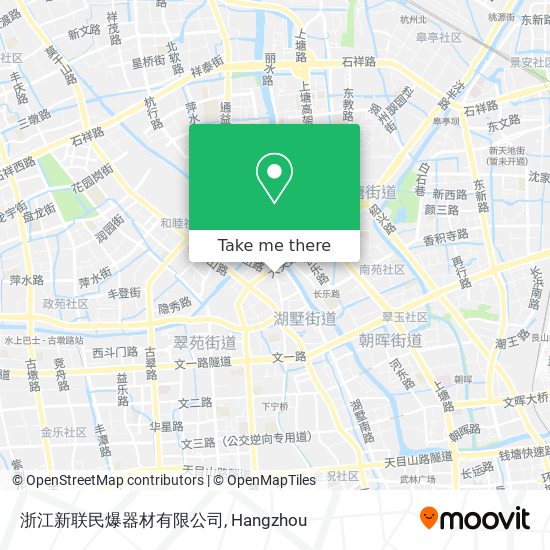 浙江新联民爆器材有限公司 map