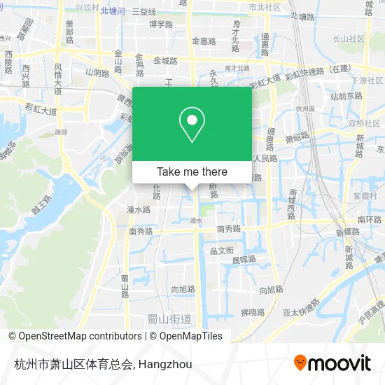 杭州市萧山区体育总会 map