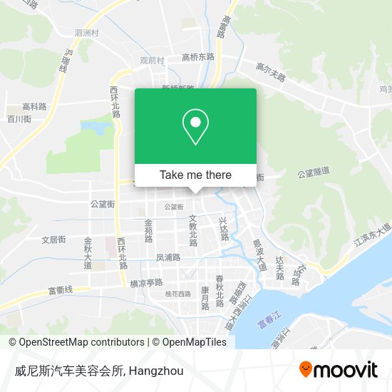 威尼斯汽车美容会所 map