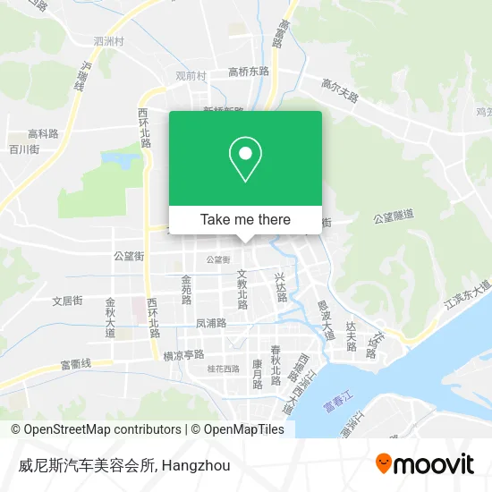 威尼斯汽车美容会所 map
