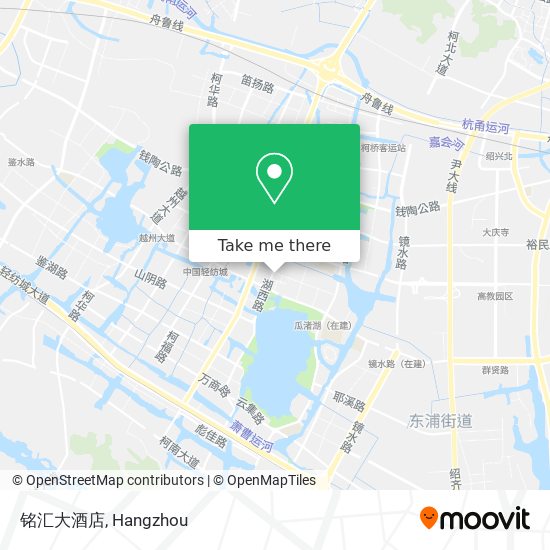 铭汇大酒店 map