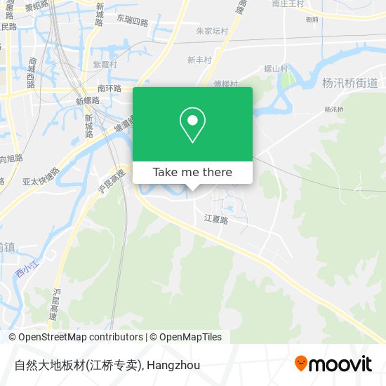 自然大地板材(江桥专卖) map