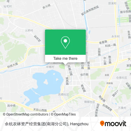 余杭农林资产经营集团(南湖分公司) map