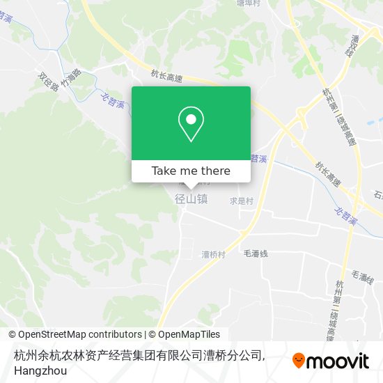 杭州余杭农林资产经营集团有限公司漕桥分公司 map