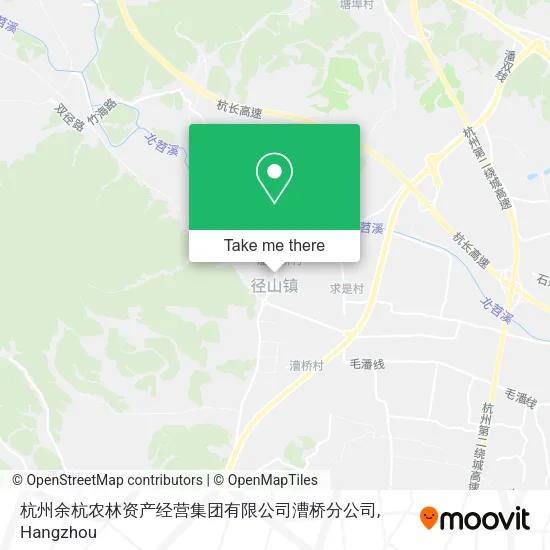 杭州余杭农林资产经营集团有限公司漕桥分公司 map