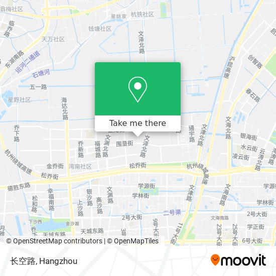长空路 map