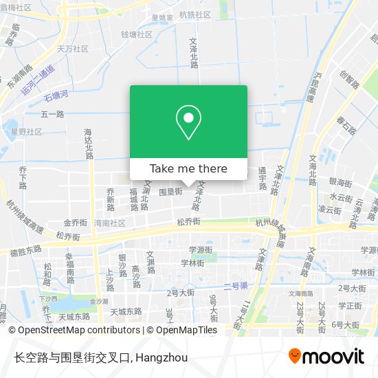 长空路与围垦街交叉口 map