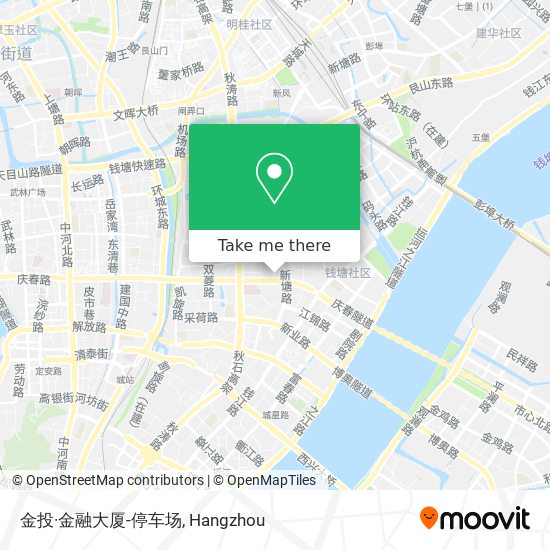 金投·金融大厦-停车场 map