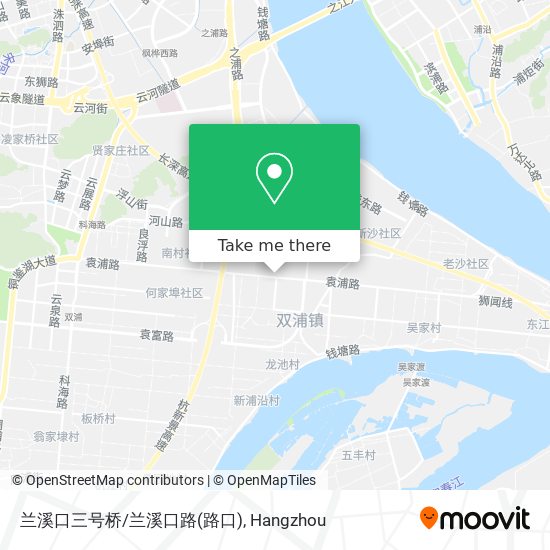 兰溪口三号桥/兰溪口路(路口) map