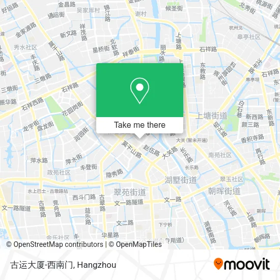 古运大厦-西南门 map