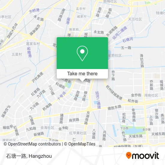石塘一路 map